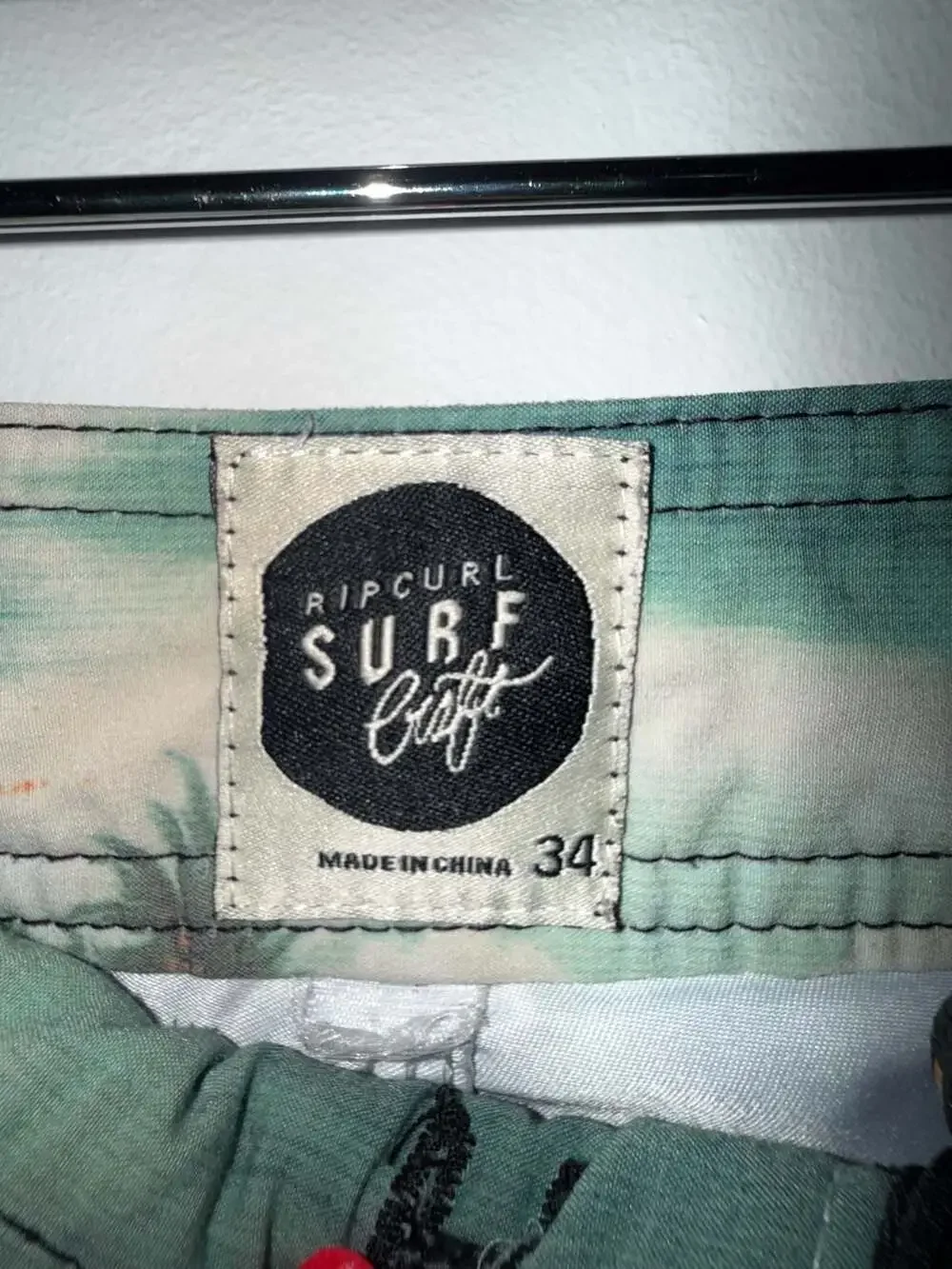 Rip Curl Surf Craft Men's Striped Board Shorts Size 34